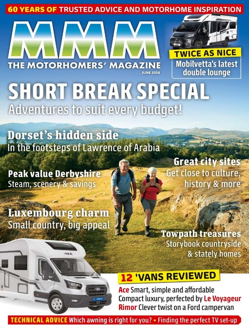 Cover image for MMM - The Motorhomers' Magazine